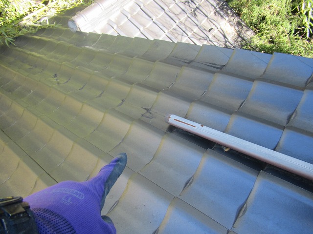 韮崎市　屋根葺き替え工事